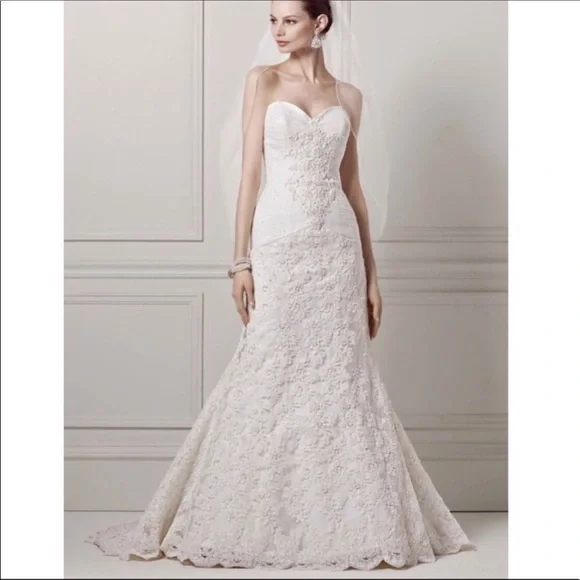 Oleg Cassini | Dresses | Oleg Cassini Strapless Sweetheart Beaded Lace Trumpet Ivory Dress P | Poshmark Oleg Cassini | Dresses | Oleg Cassini Strapless Sweetheart Beaded Lace Trumpet Ivory Dress P | Poshmark